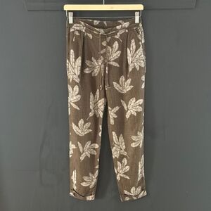 Rw&co linen jogger pants size s